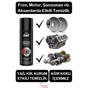Fren Balata Temizleyici Ve Genel Araç Bakım Parça Toz Yağ Temizleme Spreyi 500 Ml 1 Adet