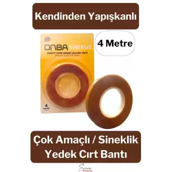 Kendinden Yapışkanlı A Kalite Güçlü Tutunabilen Alüminyum Pvc Ahşap Yüzey Sineklik Yedek Cırt Bant