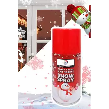 Eriyen Kar Spreyi Yılbaşı için Yeni Yıla Özel Noel Ağaç Süsleme Köpüğü Beyaz Düğün Nişan Kutlama