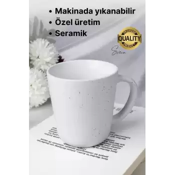 Premium Özel Üretim Seramik Kupa Bardak Dayanıklı Yıkanabilir Sıcak Soğuk Çay Kahve Gündelik Mug