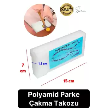 Dayanıklı Parke Döşeme Çakma Takozu Zemin Laminant Polyamid Uzun Ömürlü Kafa Boşluğu Laminat Geçirme