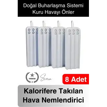 8 Adet Dekoratif Peteğe Takılan Su Buharlaştırıcı Hava Nemlendirici Kuru Hava Önleyici Askılı