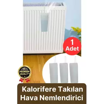 Kuru Ortam Önleyici Su Buharlaştırıcı Petek Üstü Kalorifere Takılan Hava Nemlendirici Suluk 1 Adet