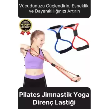 Özel Üretim Spor Aleti Kas Açma Germe Dayanıklı Pilates Jimnastik Yoga Egzersiz Direnç Lastiği