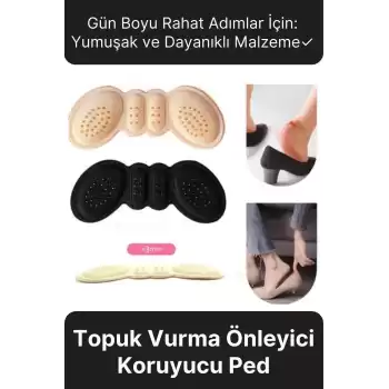 Çok Amaçlı Yumuşak Dayanıklı Taban Arkası Koruyucu Daraltma Ayakkabı Topuk Vurma Önleyici Pad 5 mm