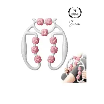 9 Tekerlekli Profesyonel Lenf Drenaj Masaj Rulosu Çift Yönlü Basınç Ayarlı Cihaz