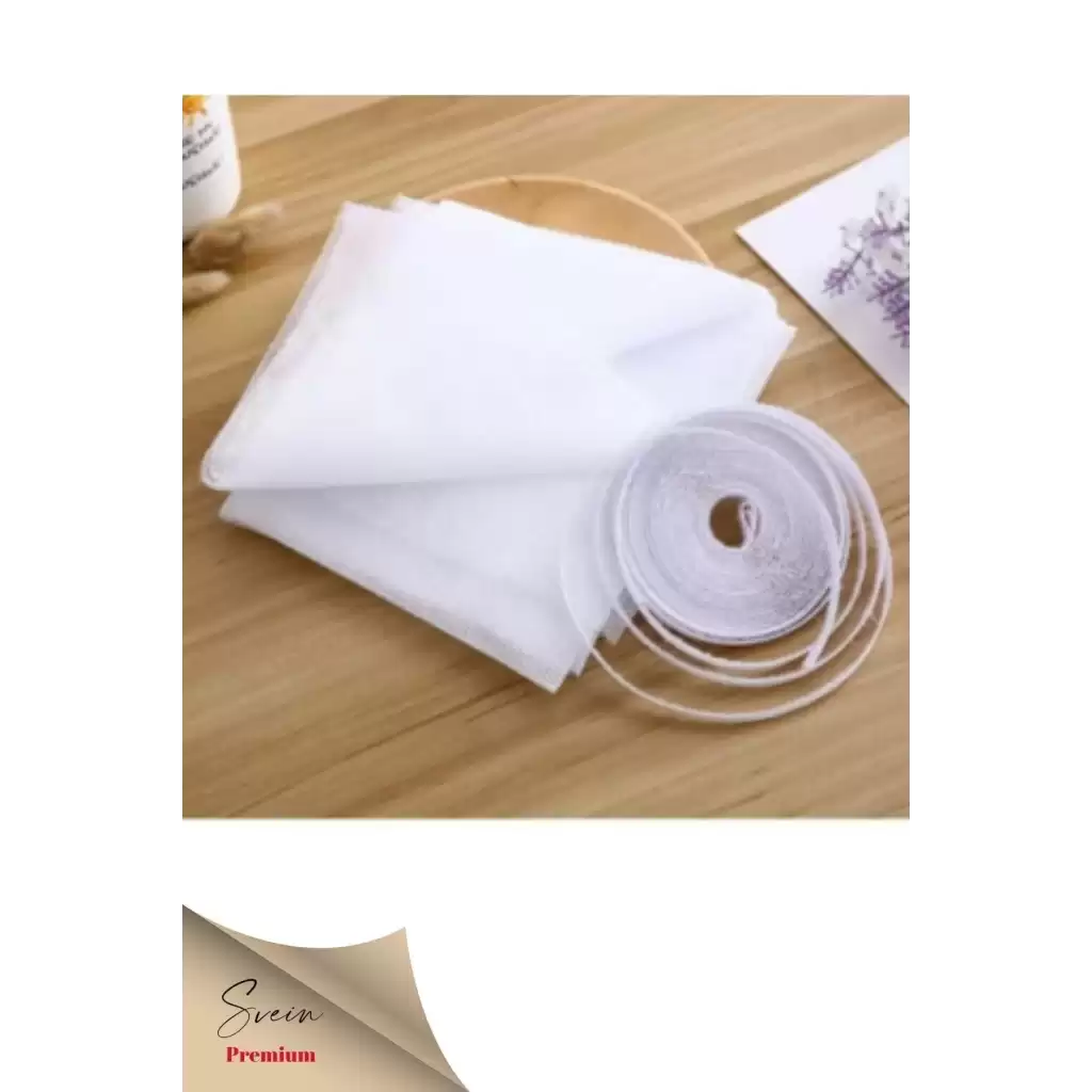 Ayarlanabilir Pratik Pencere Cam Kapı Sineklik Cırt Bantlı Hazır Yapışkanlı 125 Cm X 150 Cm - 5,6 Mt