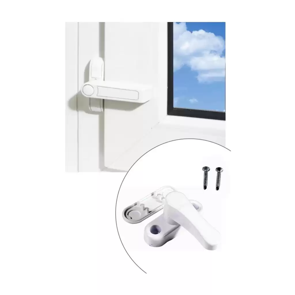 Pvc Pimapen Pencere Cam Balkon Kapısı Çekmeli Metal Güvenli Çocuk Bebek Emniyet Kilidi
