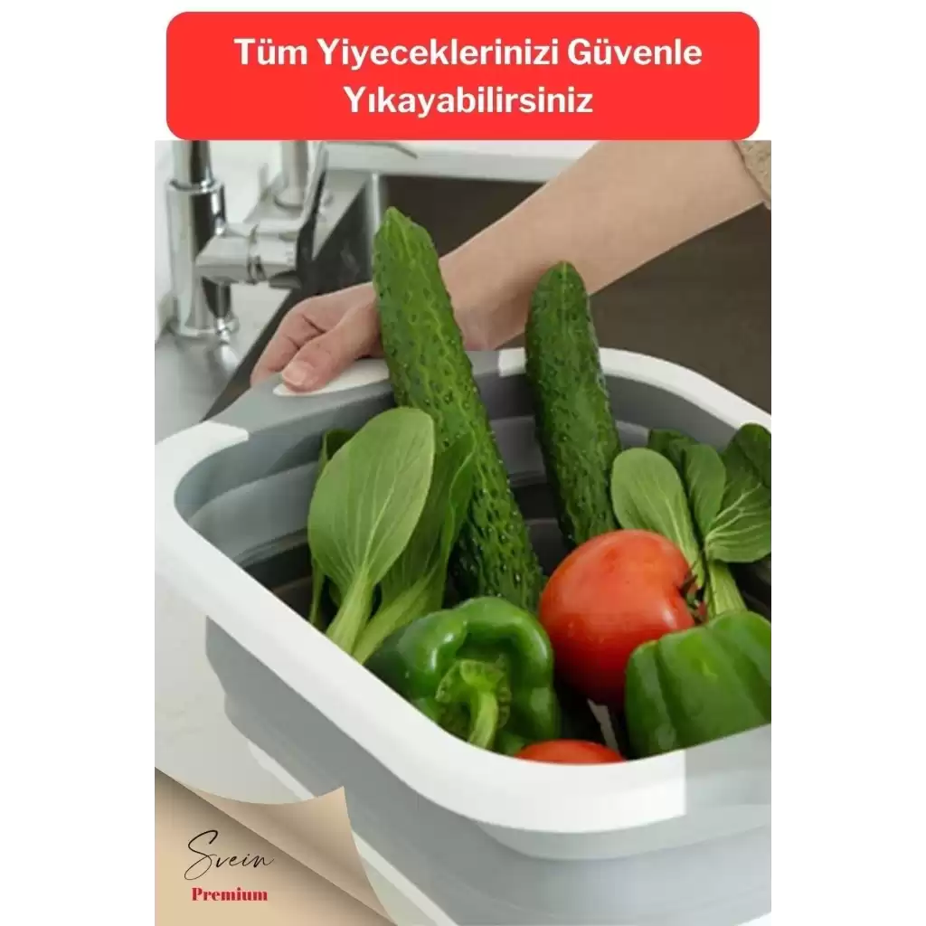 Katlanabilir Saklama Leğeni Dolap Içi Düzenleyici Ve Akordiyon Yer Kaplamayan Badya Organizer 1 Adet