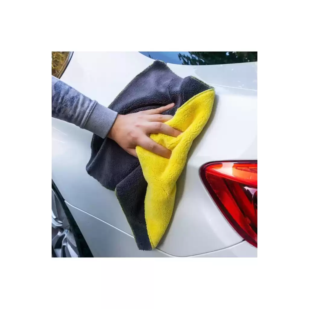 Oto Kurulama Bezi Araç Bez ve Sünger Mikrofiber Temizleme Yıkama Cam Araba Kurulama Havlusu