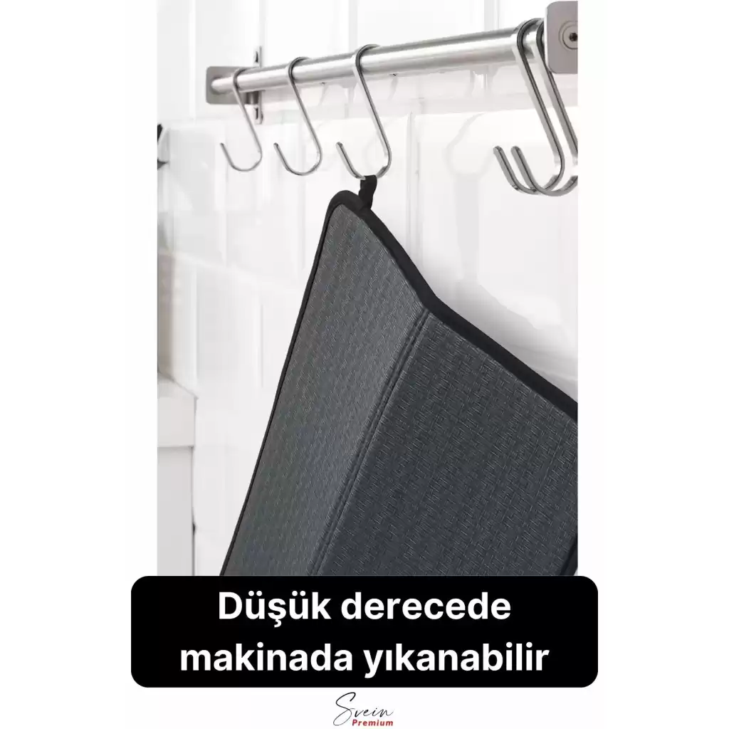 Tezgah Üstü Mikrofiber Bulaşık Matı Koku Yapmaz Kaymaz Ultra Emici Nano Kurutma Pedi Örtüsü 45x35 cm