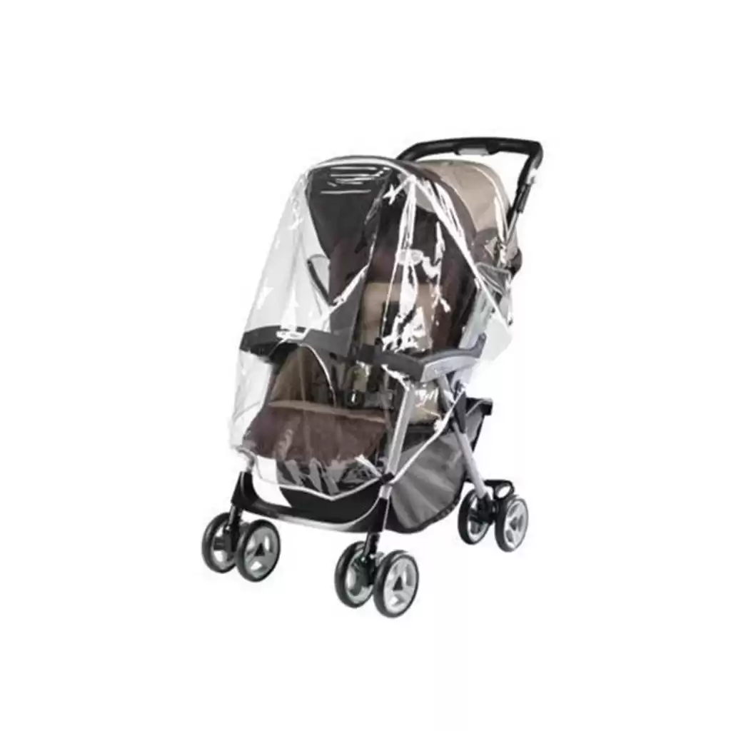 Premium Bebek Arabası Puset Şeffaf Yağmurluk Rüzgar Engelleyici Koruyucu Muşamba Örtü Dayanıklı