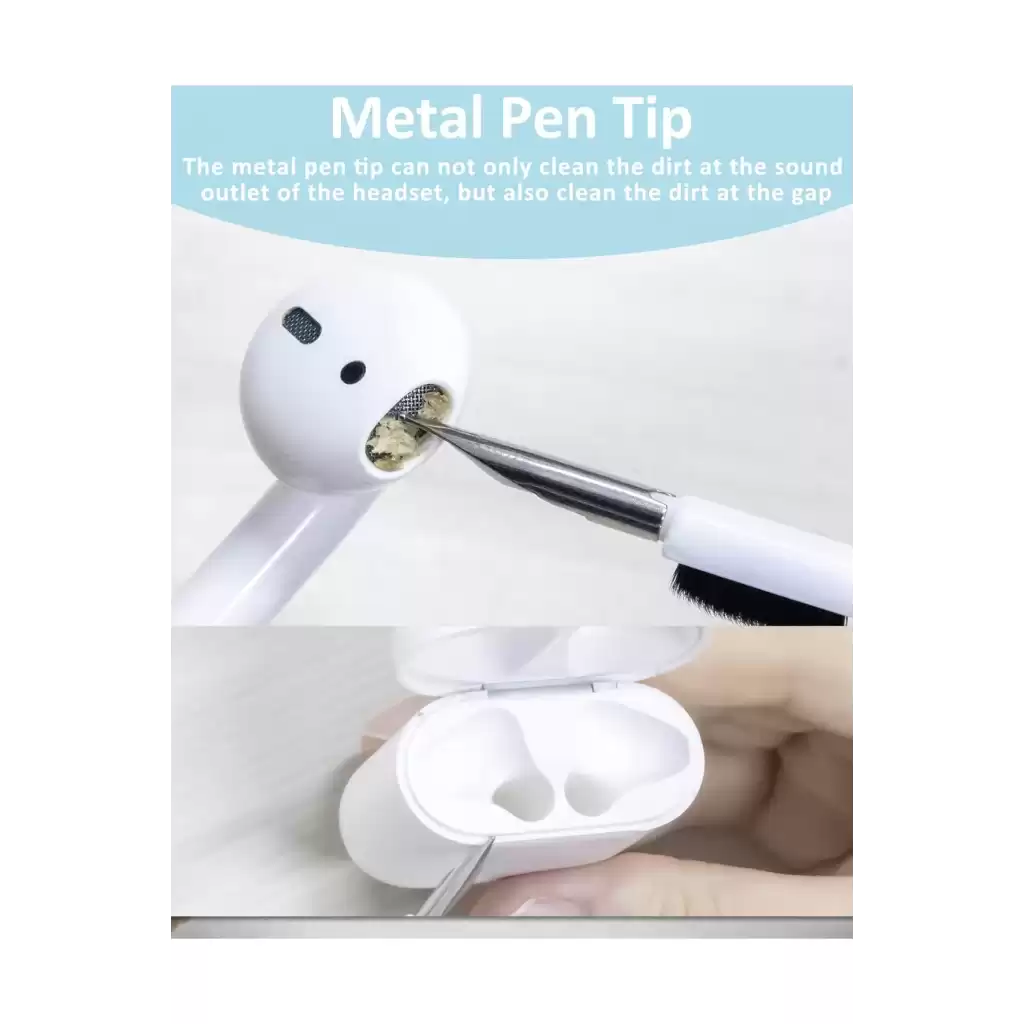 Airpods Pro Uyumlu Çok Fonksiyonlu Bluetooth Kulakiçi Kulaklık Telefon Temizleme Kalemi Yumuşak