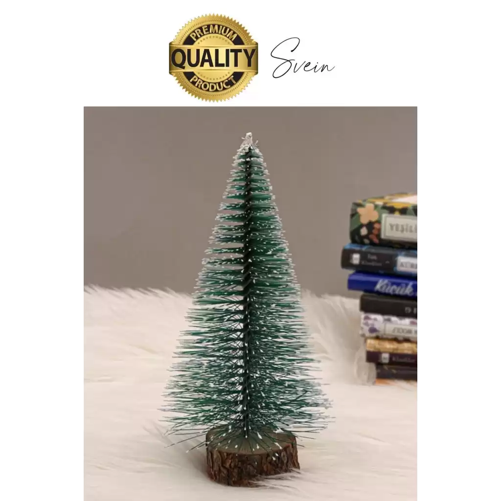 3 Boy Mini Çam Ağacı Masaüstü Minyatür Dekorasyon Süs Kar Yeni Yıl Noel Yapay Sedir Ağacı Seti Küçük