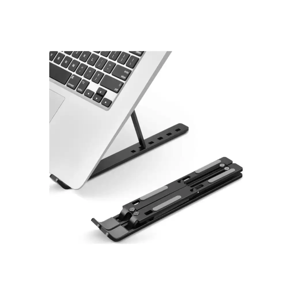 Taşınabilir Katlanır Kaymaz Ayarlı Plastik Notebook Dizüstü Bilgisayar Yükseltici Laptop Standı