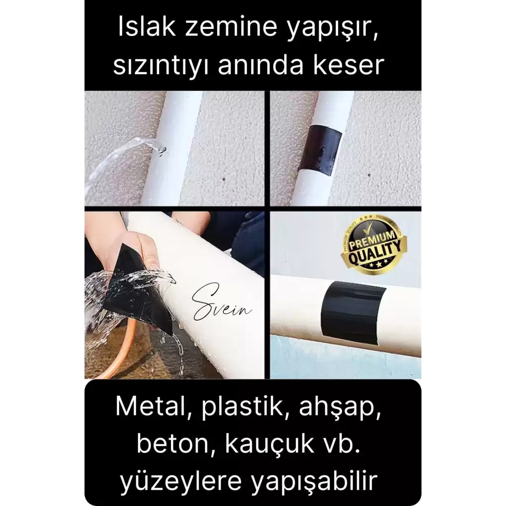 Su Geçirmez Sızdırmaz Ekstra Güçlü Dayanıklı İzolasyon Flex Tape Suya Dayanıklı Tamir Bandı