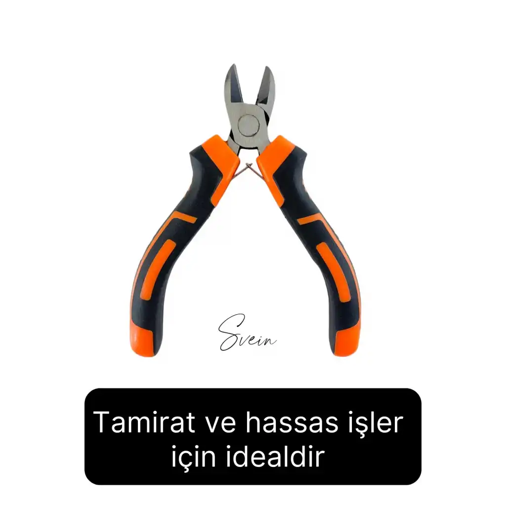 Premium Mini 4lü Karga Burun Yan Keski Kıvırma Pense Seti Hobi Bijuteri Takı Yapım El Aleti Çelik