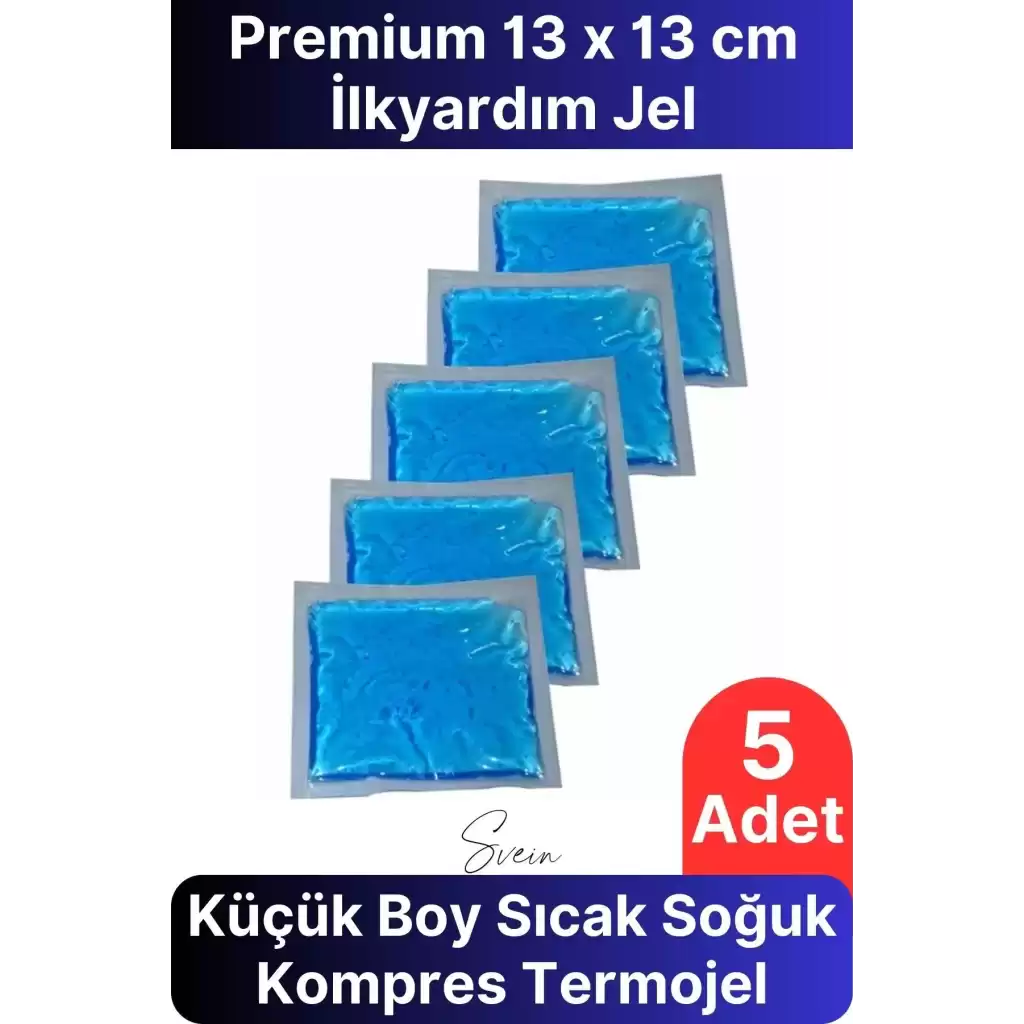 5li Avantaj Küçük Boy Soğuk Sıcak Kompres Buz Jel Termojel El Ayak Diz Ağrı Tekrar Kullanılabilir