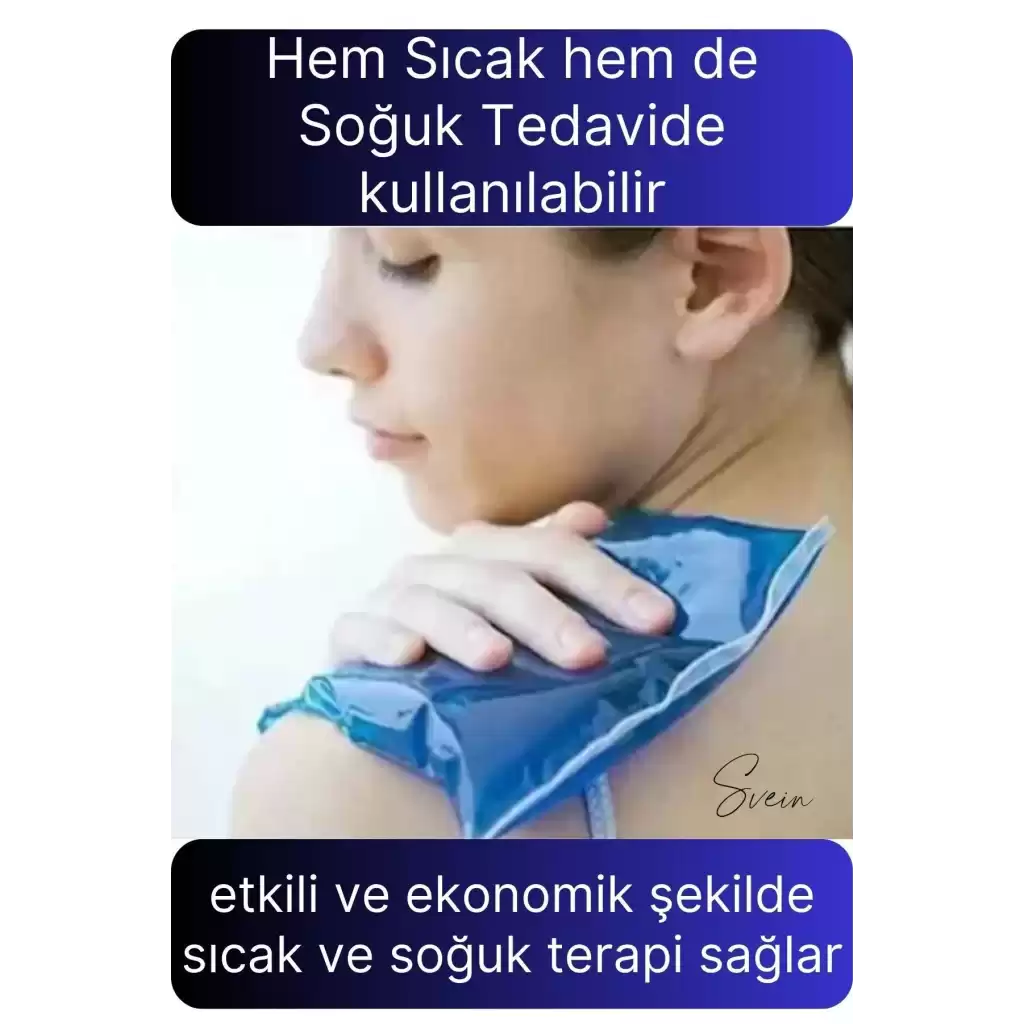 5li Avantaj Küçük Boy Soğuk Sıcak Kompres Buz Jel Termojel El Ayak Diz Ağrı Tekrar Kullanılabilir