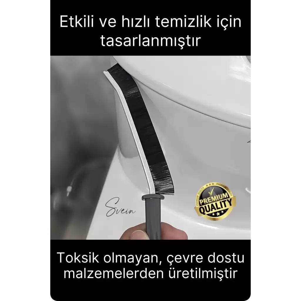 1 Adet Çok Amaçlı Multi İnce Temizlik Fırçası Derz Arası Banyo Mutfak Lavabo Detay Temizleme Aracı