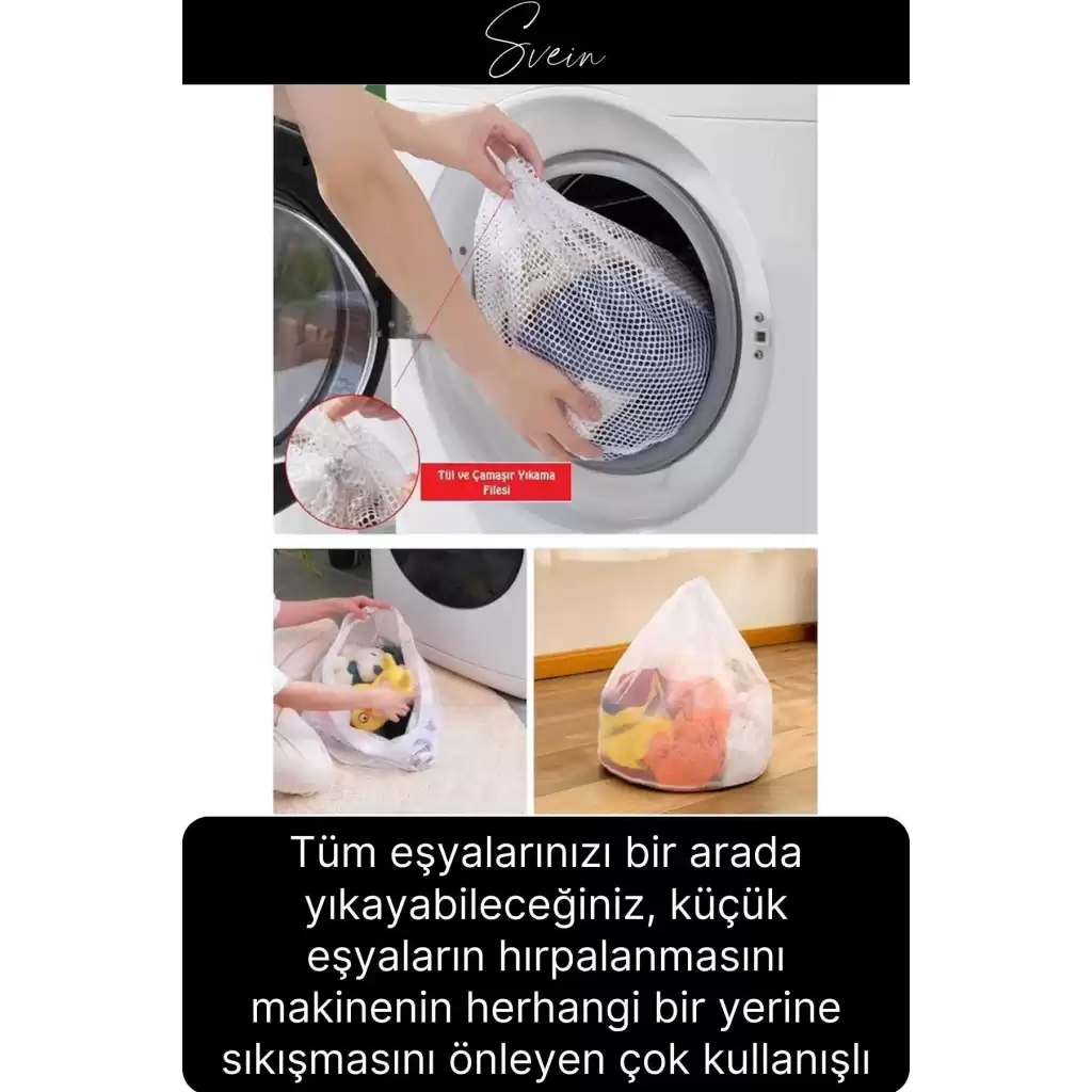 6 Adet Çamaşır Yıkama Filesi Maxi Kirli Elbise Giysi Kıyafet Torbası Okul Üniversite Yurt Asker