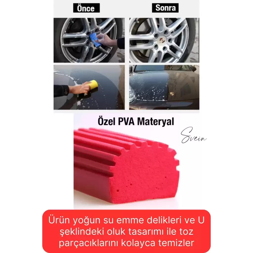 Sihirli Çok Amaçlı Nemli Silgi Toz Süngeri Mutfak Banyo Ev Araba Oto Temizlik Tekrar Kullanılabilir