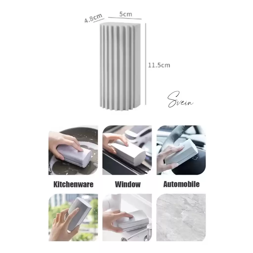 Sihirli Çok Amaçlı Nemli Silgi Toz Süngeri Mutfak Banyo Ev Araba Oto Temizlik Tekrar Kullanılabilir