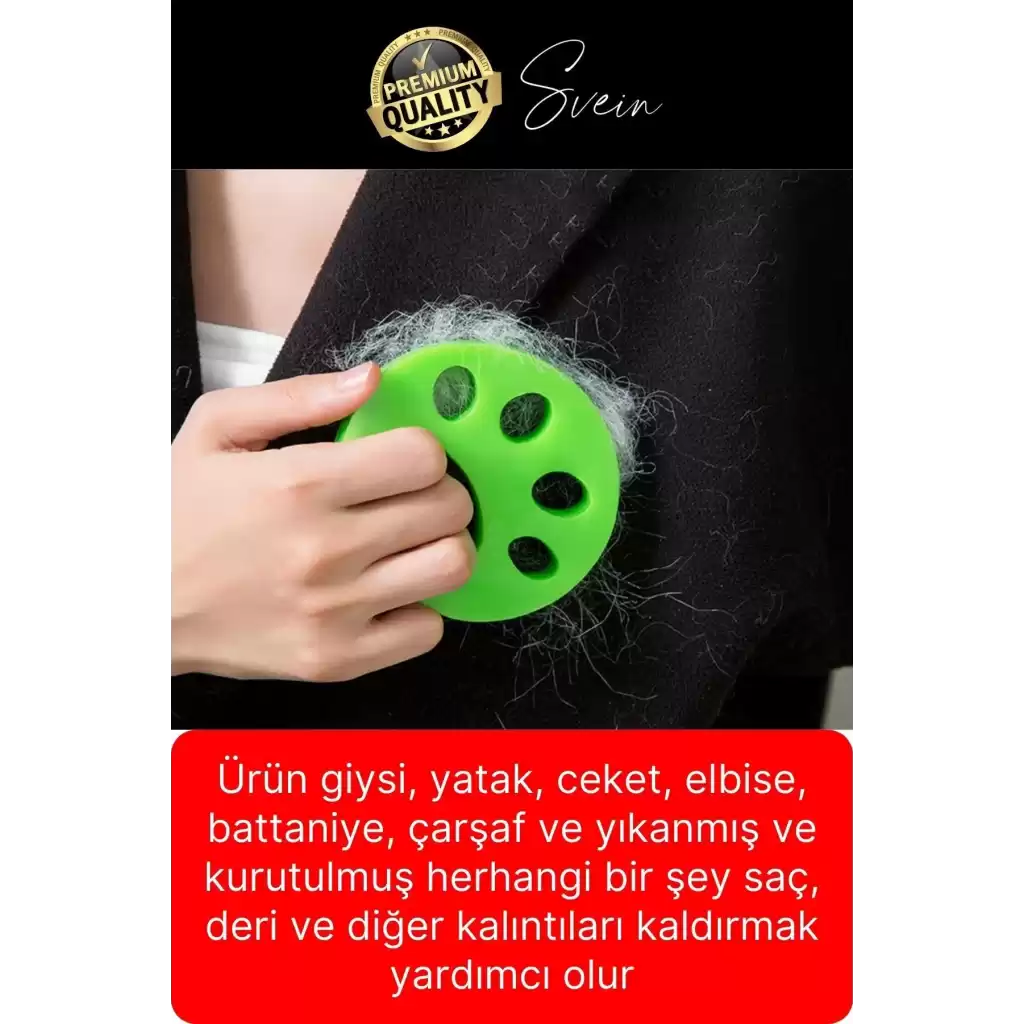 2li Pratik Çok Amaçlı Tüy Toz Kıl Toplayıcı Elbise Temizleme Aparatı Yıkanabilir Çamaşır Makinası