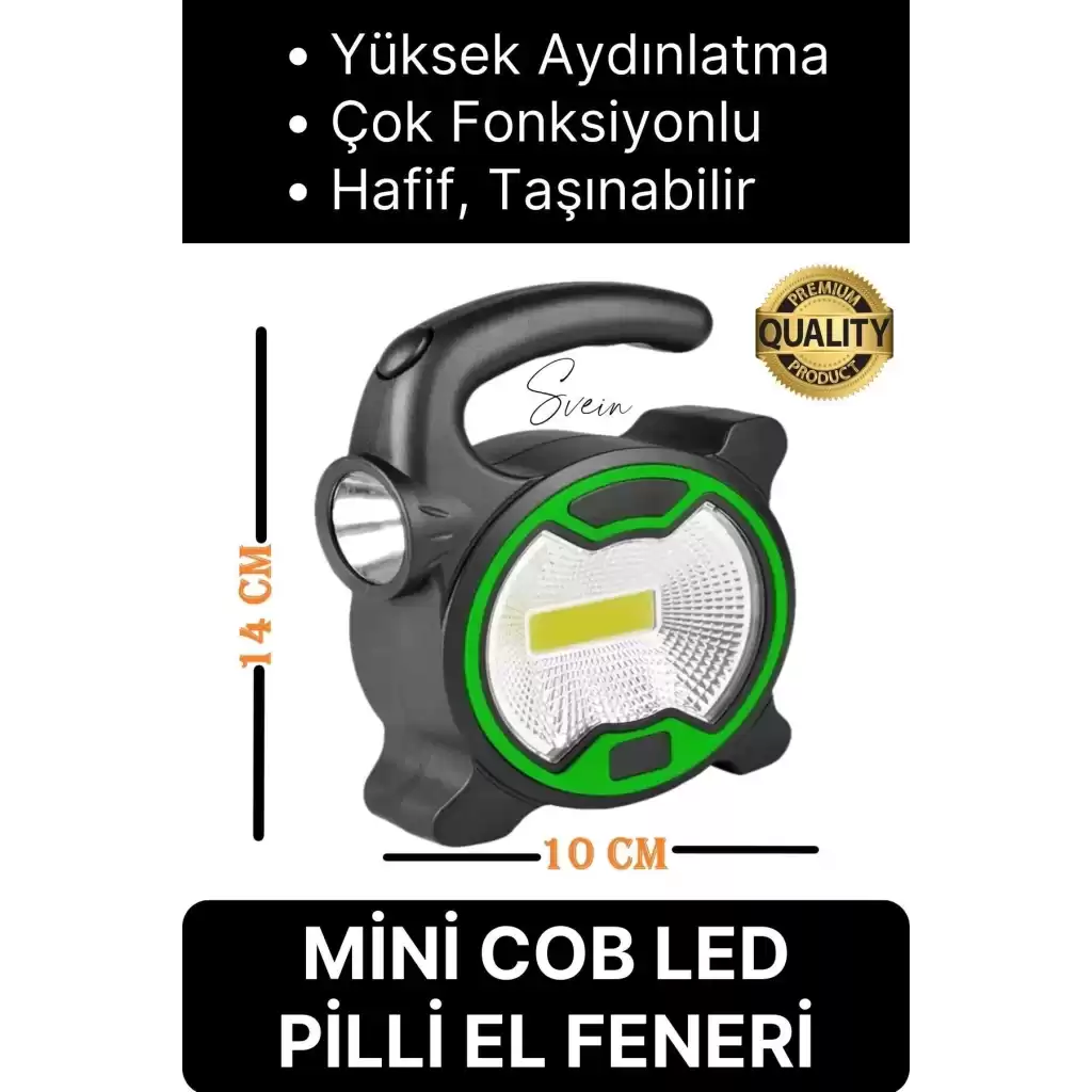 Outdoor Kamp Piknik Acil Durum Yüksek Aydınlatma Led El Feneri Tutacak Saplı Işıldak Pilli Lambası
