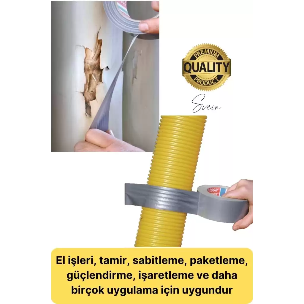 Premium Ekstra Güçlü Sızdırmaz Su Geçirmez Mutfak Lavabo Kenar Tamir Bandı Sakız Bant Çift Taraflı