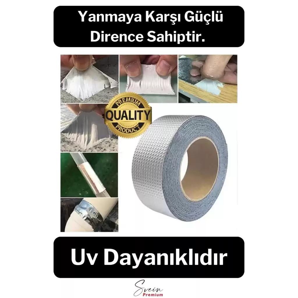 Premium Ekstra Güçlü Sızdırmaz Su Geçirmez Mutfak Lavabo Kenar Tamir Bandı Sakız Bant Çift Taraflı