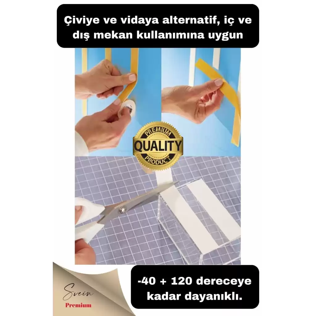 Premium Ekstra Güçlü Sızdırmaz Su Geçirmez Mutfak Lavabo Kenar Tamir Bandı Sakız Bant Çift Taraflı
