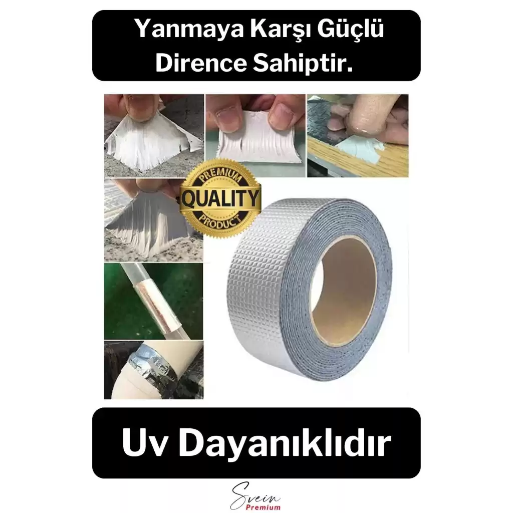 Premium Ekstra Güçlü Sızdırmaz Su Geçirmez Mutfak Lavabo Kenar Tamir Bandı Sakız Bant Çift Taraflı