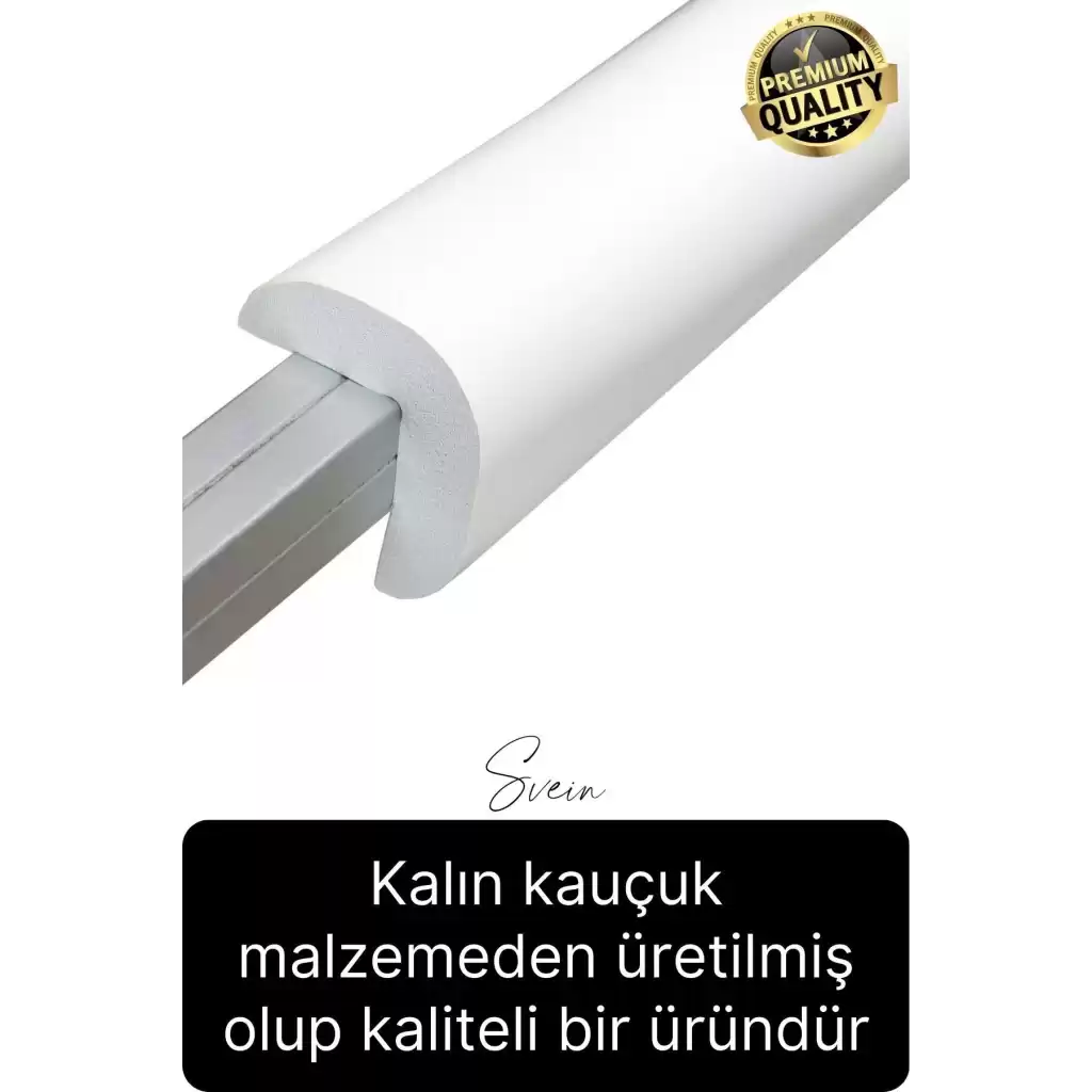 Şerit Masa Kenar Köşe Koruyucu Kauçuk Çocuk Çarpma Darbe Önleyici Tampon Yumuşak Sehpa Masa 2 Metre