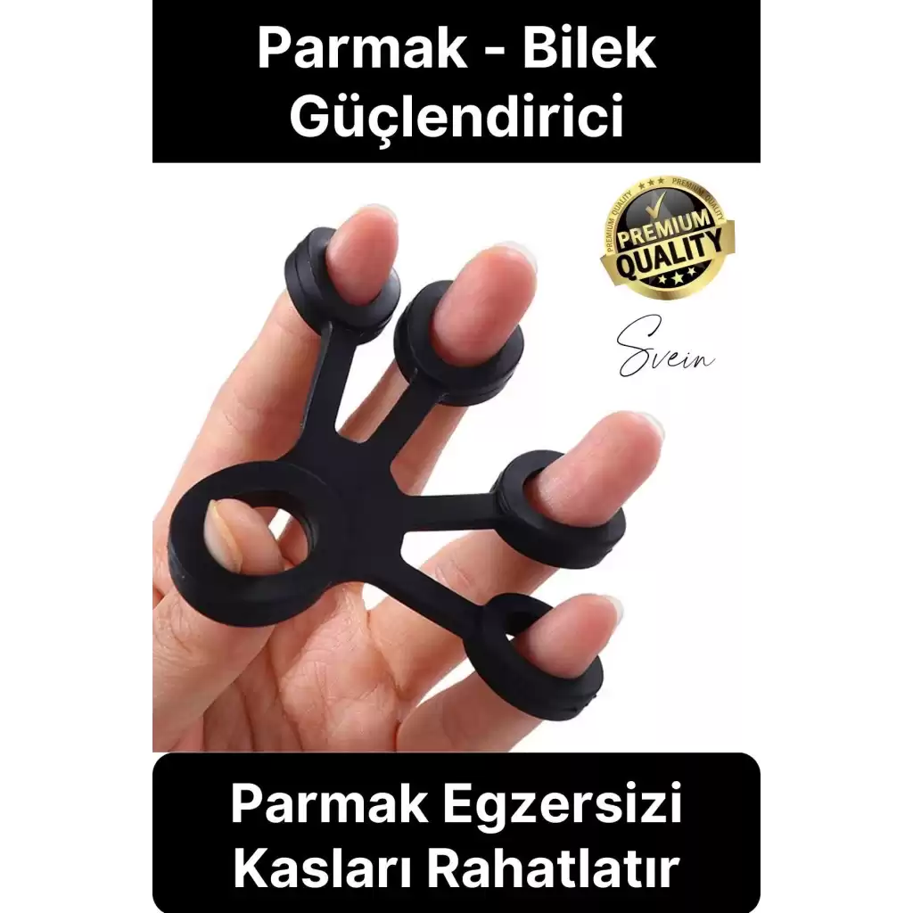 Silikon El Parmak ve Bilek Kas Kol Güçlendirici Orta Seviye Direnç Lastiği Örümcek Spor Egzersiz