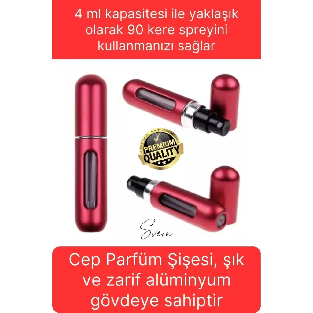 3 Adet Doldurulabilir Mini Cep Parfüm Şişesi Seyahat Yolculuk Sprey Kolonya Koku İçin Taşınabilir