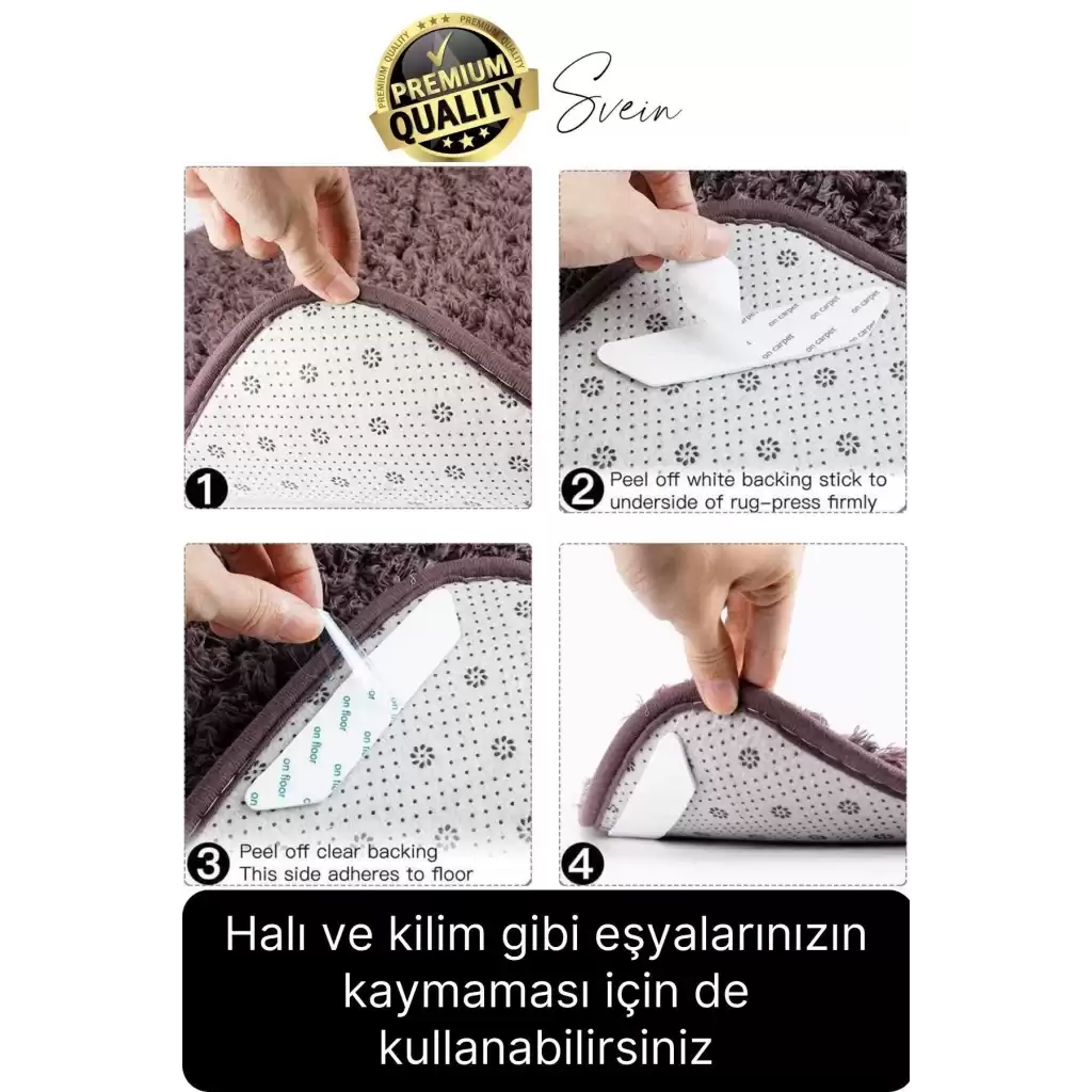 Premium Çivisiz Resim Çerçeve İz Bırakmaz Sökülebilen Tablo Asma Bandı 4lü Set Cırt Bant Yapışkan