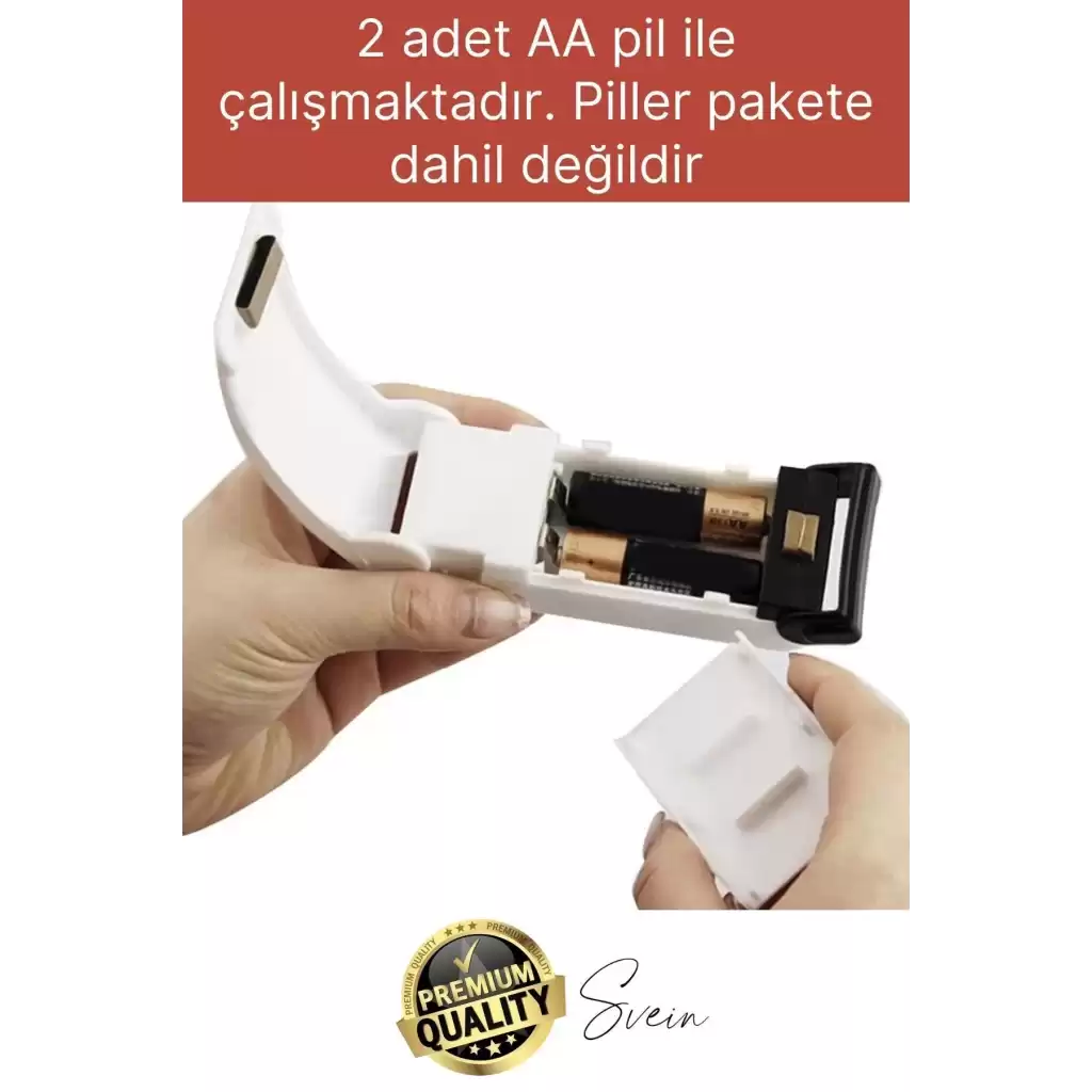 Plastik Poşet Kapatıcı Mühürlü Gıda Sızdırmaz Ambalaj Makinesi Atıştırmalık Paketlik Klipsli Saklama