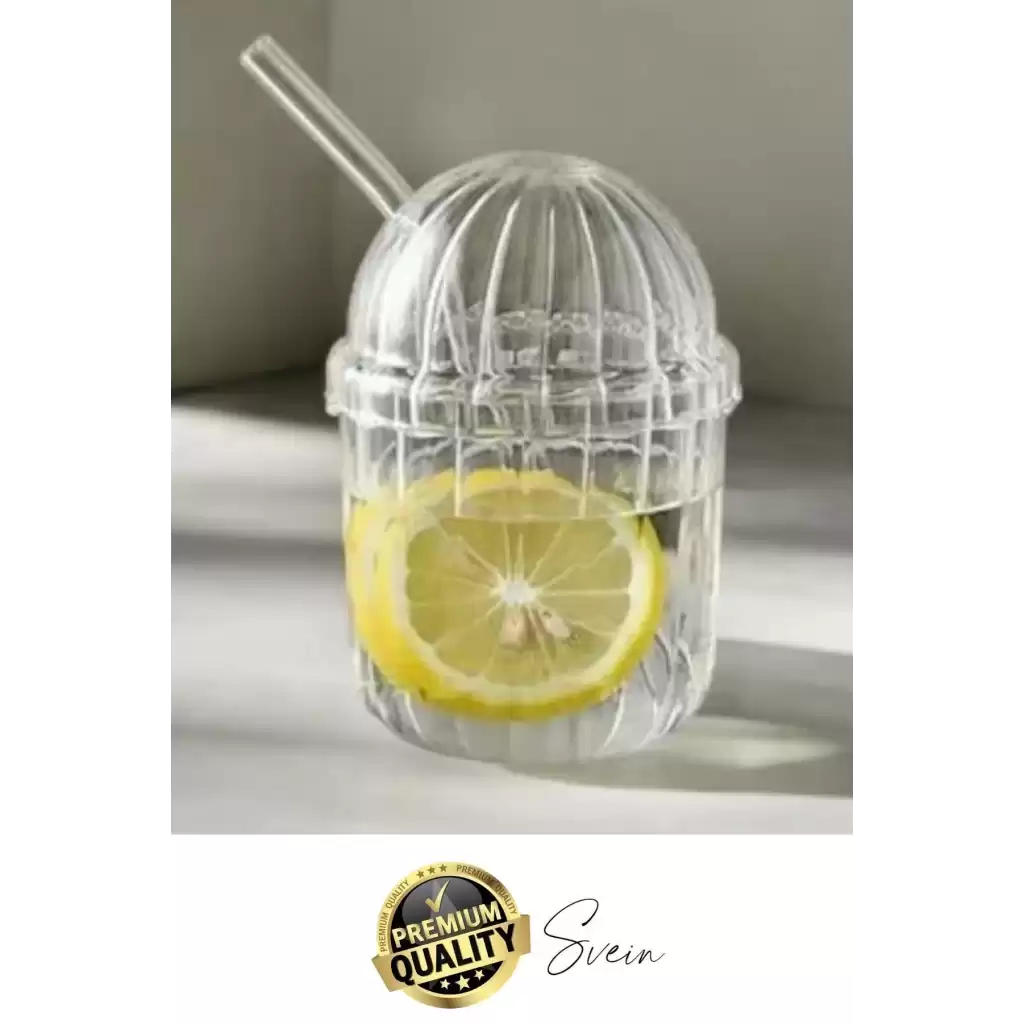 4lü Kapaklı Cam Pipetli Kristal Sert Mika Bardak Limonata Çay Kahvaltı Kupa Kahve Fincan Pinterest