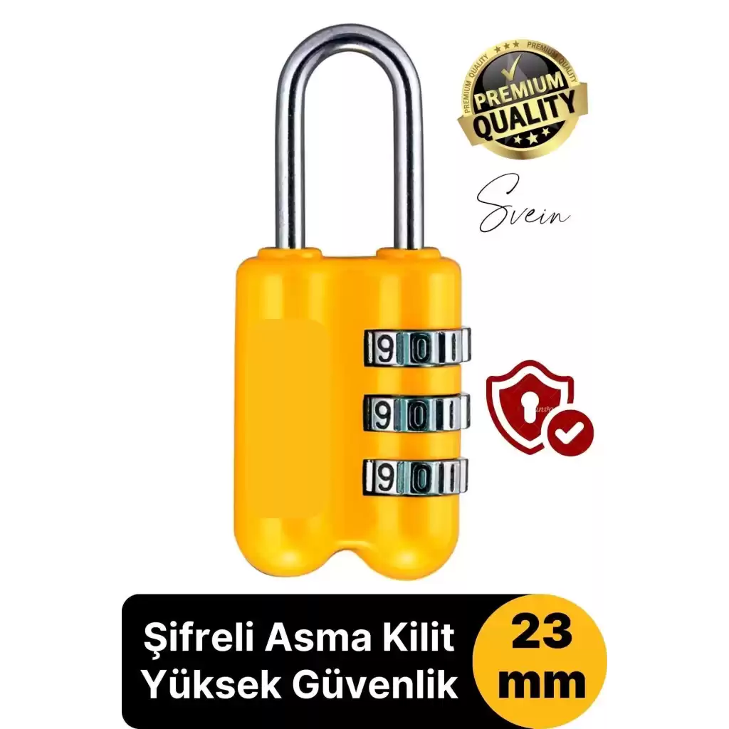 Paslanmaz 3 Haneli Şifreli Kilit Asma Anti-Hırsızlık Bavul Bagaj Kodlu TSA Güvenlik Takım Taşınır