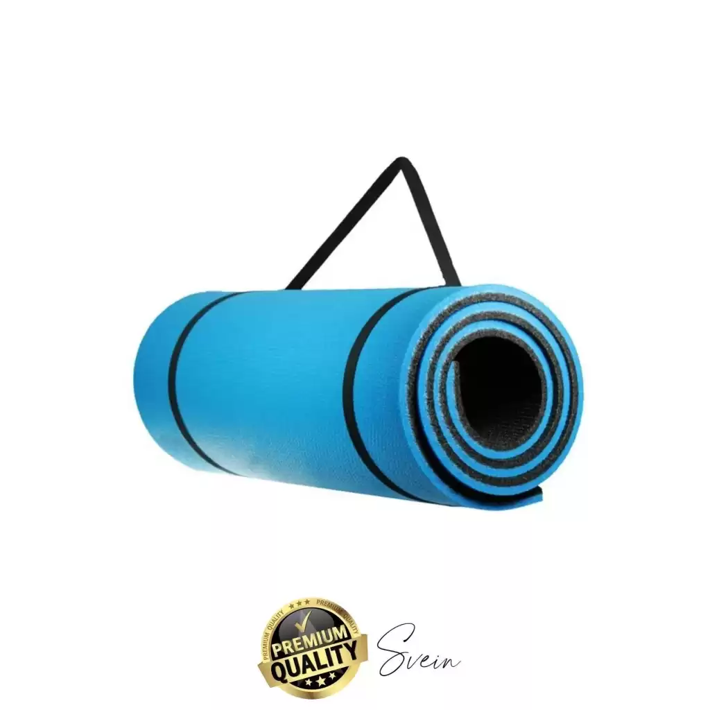 Premium Yoga Pilates Spor Konforlu Taşıma Askılı Çift Taraflı Çadır Uyku Kamp Matı Yer Minderi