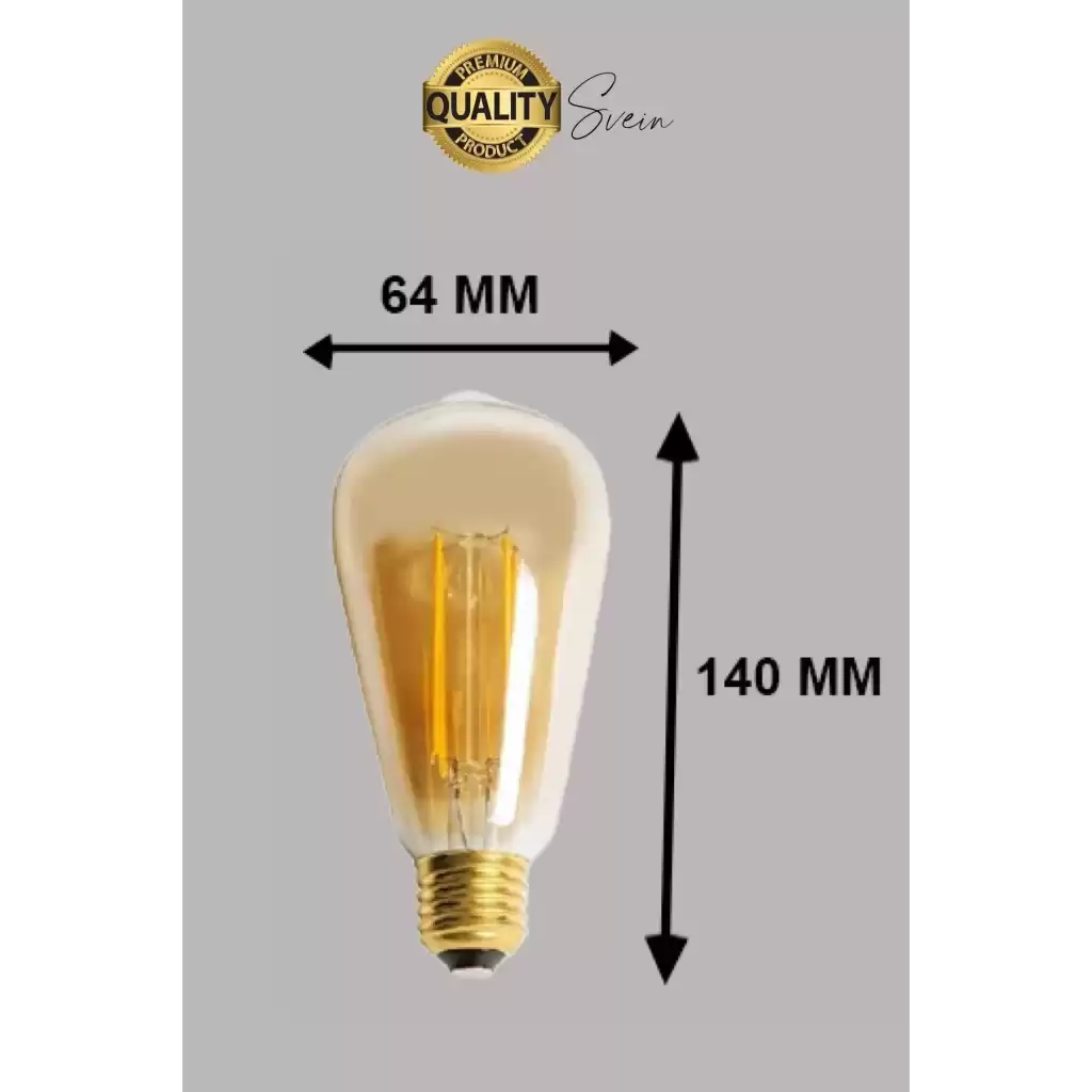3 Adet Vintage Spiral Filament Rustik Retro Akkor LED Ampul Yüksek Işıklandırma Lamba Gün Işığı E27