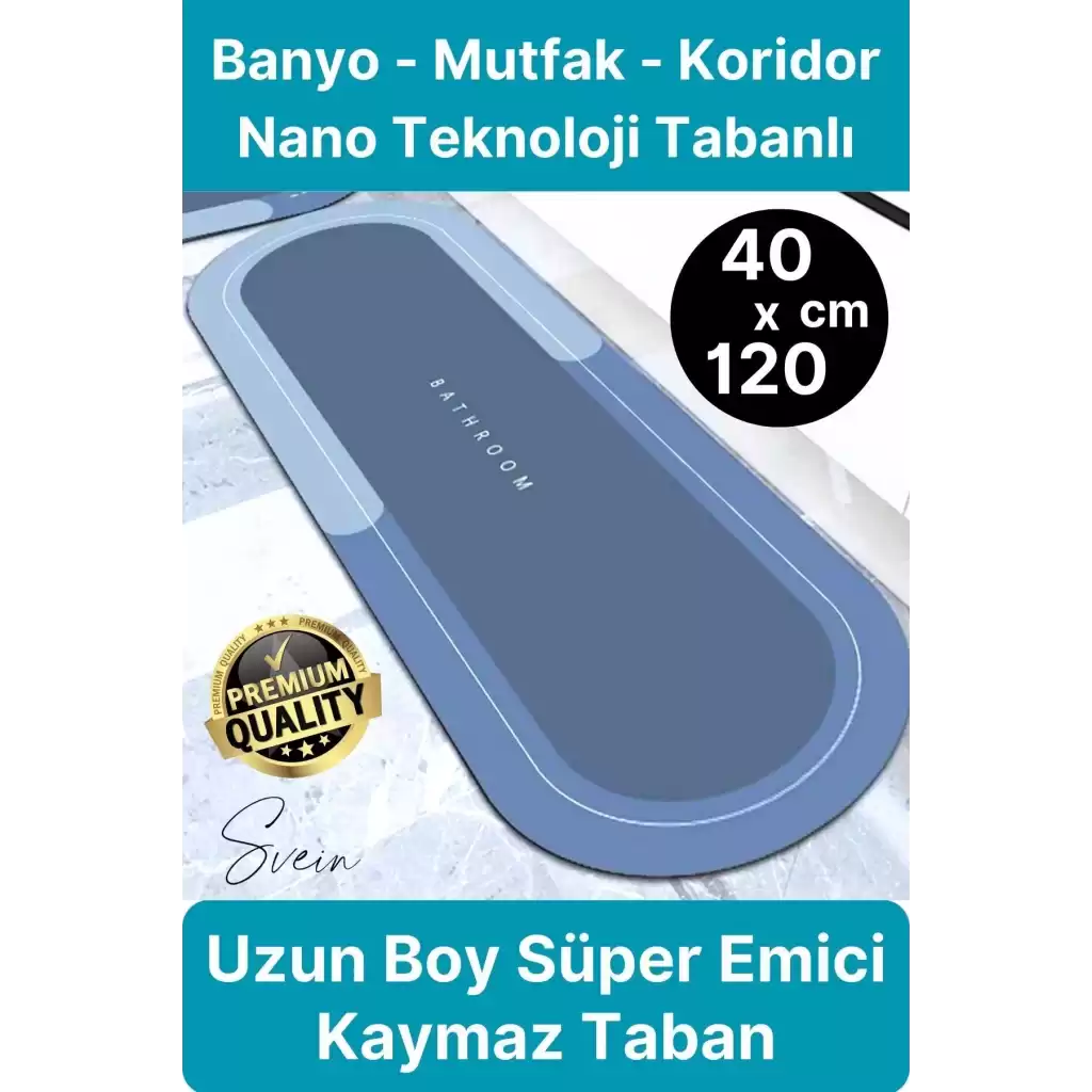 Süper Emici Uzun Büyük Boy Duş Banyo Mat Kaymaz Halı Kilim Basit Mutfak Yumuşak Kapı Küvet Ev