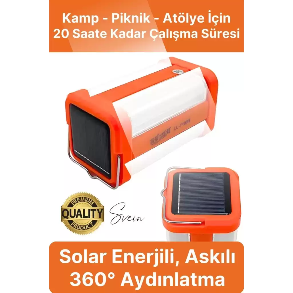Şarj Edilebilir Enerjili Usb LED Işık Lamba Beyaz El Feneri Işıldak Portatif Kamp Piknik Kablosuz