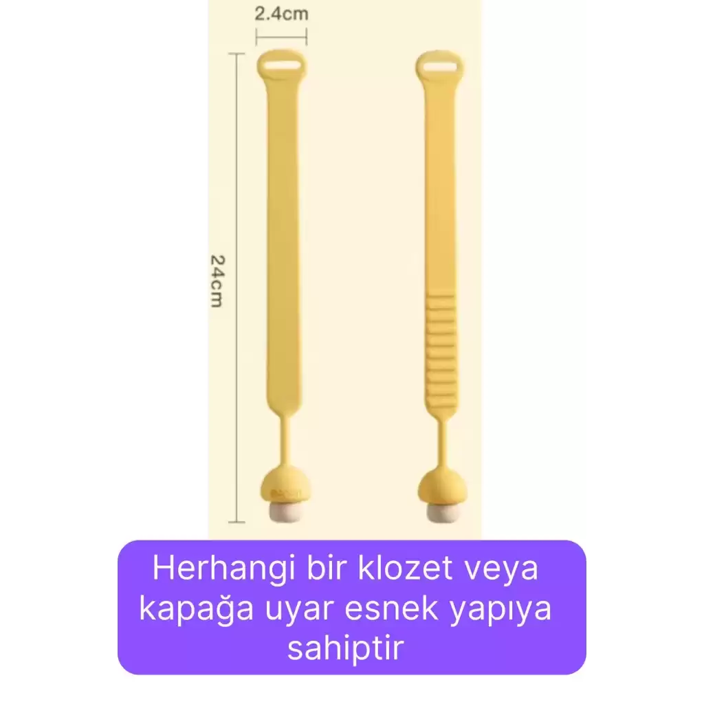 Mantar Tasarım 2 Adet Klozet Kapağı Kaldırma Hijyen Aparatı Tutucu Silikon Esnek Pratik Banyo İçin