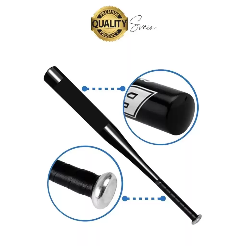 Özel Üretim %100 Metal Alaşım Orijinal 25 inç 64cm Metal Beyzbol Sopası Mükemmel Kavrayış Kırılmaz