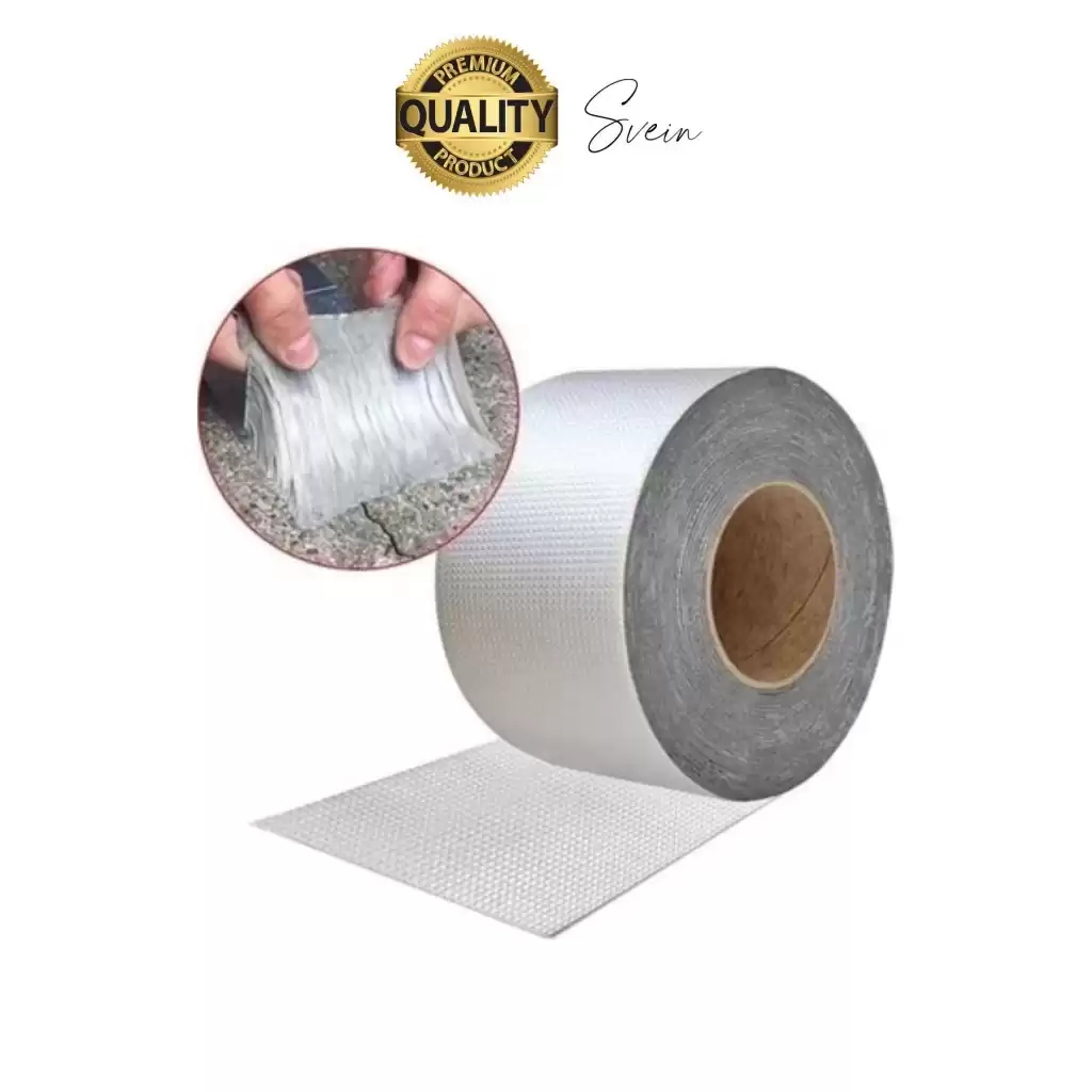 72 mm x 2 mt Su Geçirmez Sızdırmaz Çatı Boru Dayanıklı Çamur Sakız Bant Alüminyum Tamir Bandı