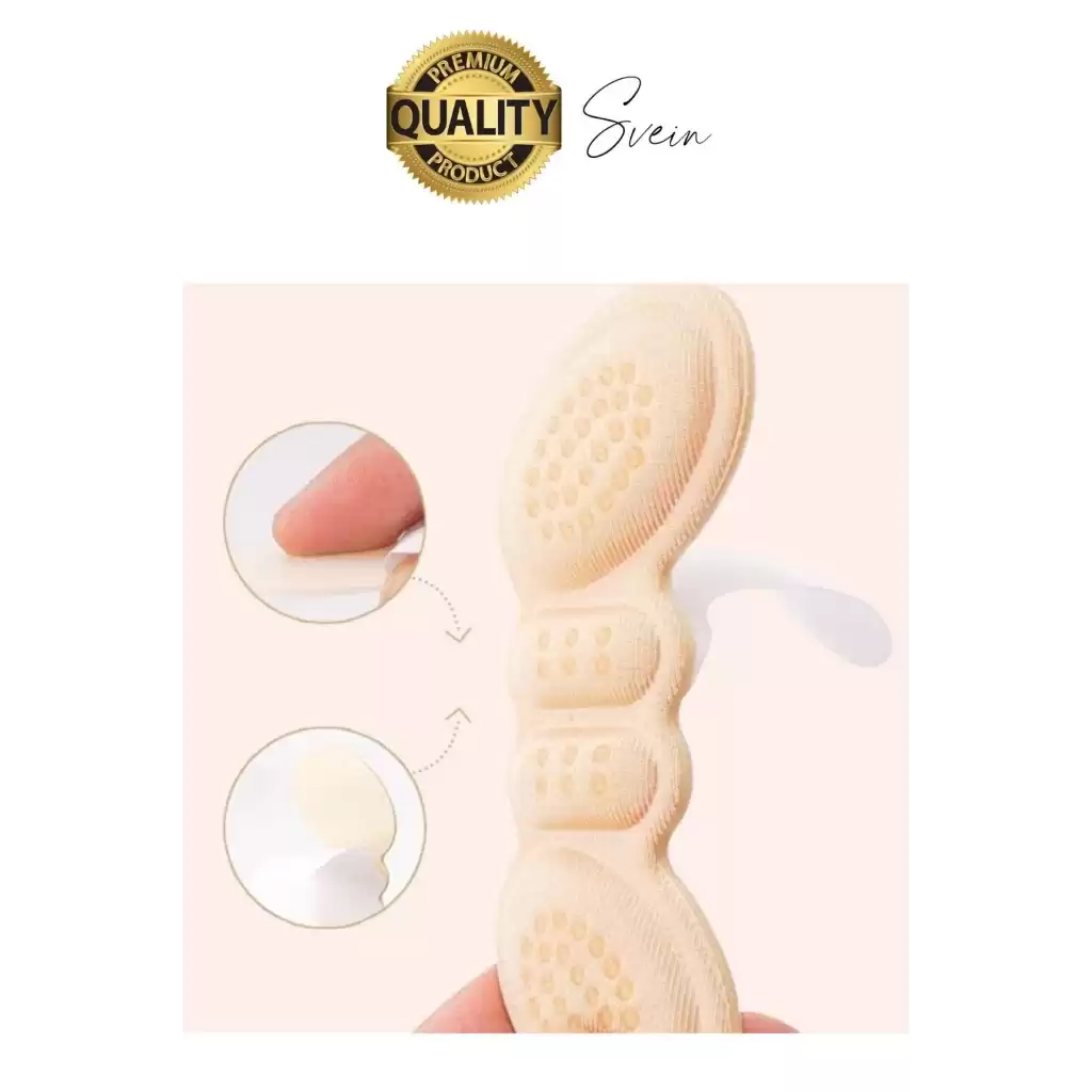 Yumuşak Kaymaz Ayakkabı Topuk Vurma Önleyici Pad 4 mm Konforlu Yara Yapmaz Rahat Spor Ped Sünger