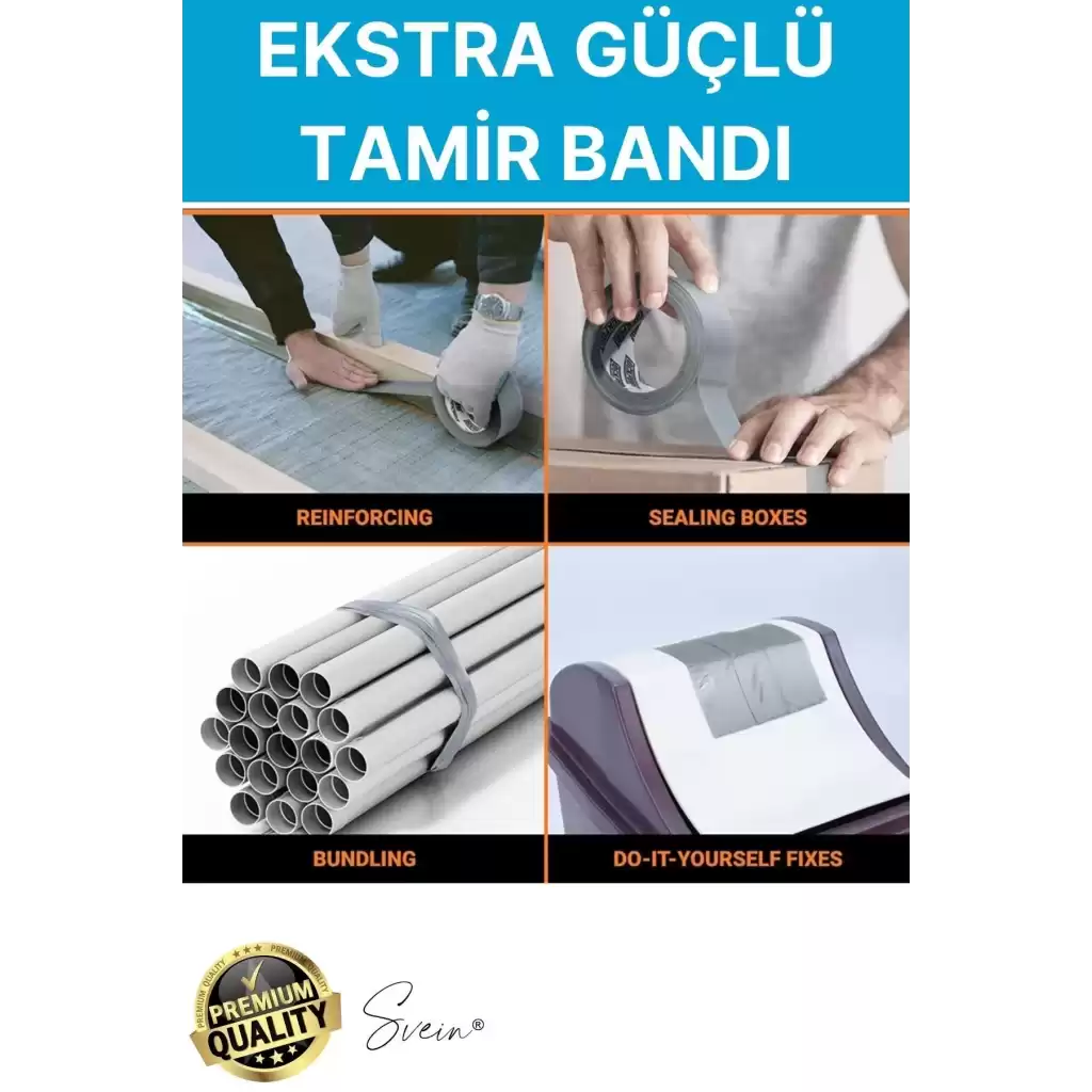 15 Adet 10 mt Mavi Tamir Takviye Kapatıcı Güçlü Onarım Bandı Su Geçirmez Sızdırmaz Dayanıklı Çatlak
