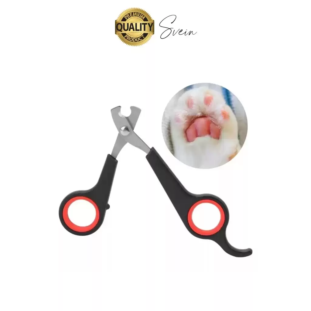 Premium Paslanmaz Kedi Köpek Tırnak Makası Küçük Boy Evcil Hayvan Bakım Kaymaz Saplı Düzeltici Pençe